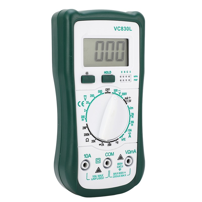 Digital Multimeter Pocket Mini Electrical Tester for Voltage Current Resistance