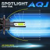 AQJ For Dodge Challenger 2009-2014 8000K Blue LED Headlights Hi/Lo