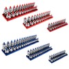 OEMTOOLS 22237 6 Piece SAE and Metric Socket Tray Set,