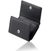 Neese Mini Wallet, Small Folding Wallet, Kids Wallet, black (black