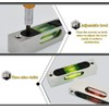 Green Aluminum Alloy Luminous Metal High Precision Adjustable Spirit Level