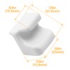 HECASA 7009399 Freezer Basket Retainer Compatible with Sub Zero 611