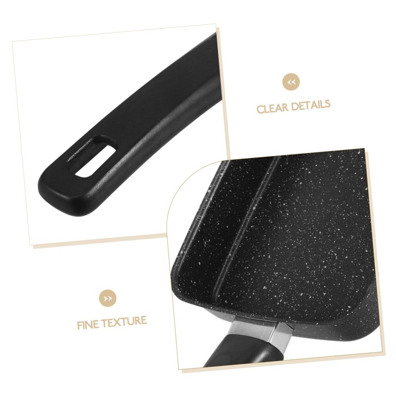 Alipis Japanese Oyakodon Pan Non Stick Skillet with Thick Bottom