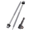 SKIR'CO Pack of 20 Galvanised Roofing Screws 6.3 x 140