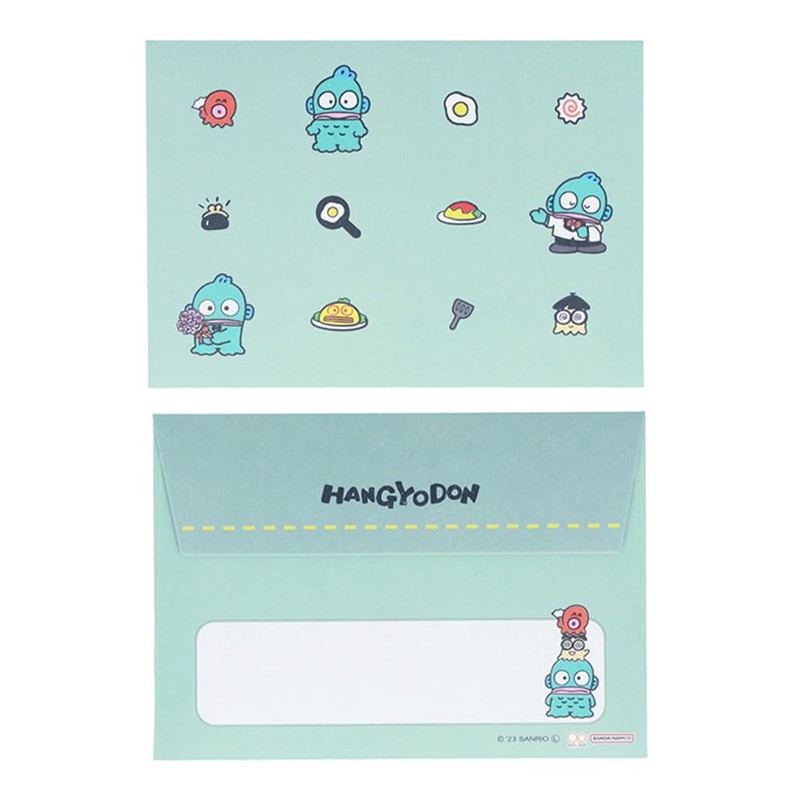 Sunstar Stationery Sanrio Letter Set Die Cut Mini Retro Sanrio