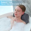 AEROiVi Luxury Bath Pillows for Tub，Bath Pillow Bathtub Pillows for