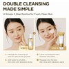 Doble limpieza SKIN1004 – Aceite desmaquillante + Espuma ampulosa 6.8