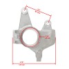 Caltric Front Left Knuckle w/ Bearing Fits Can-Am Outlander 1000R