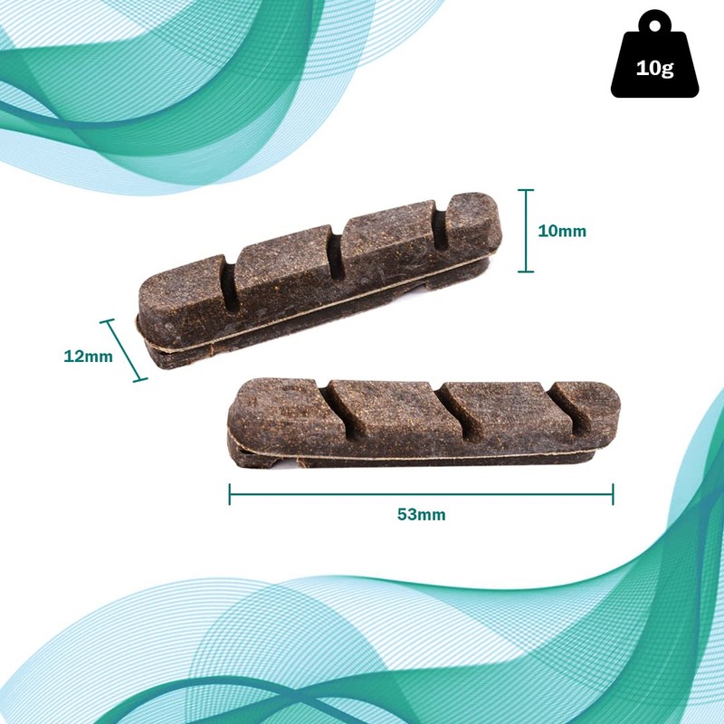 VeloChampion Bike Brake Pads Compatible with Shimano/Sram | Bike Brake