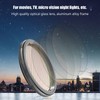 Gold Streak Digital Camera Lens Filter Antiscratch Optical Glass Aluminum