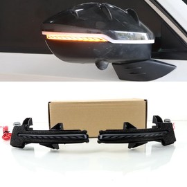 ECAHAYAKU Sequential LED Turn Signal Lights For HONDA Accord/CIVIC/INSPIRE 2018-2022 LED Side Mirror Light Indicator Blinker Fog Light Replacement Assembly