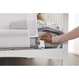Regalo Swing Down Crib Rail, with Reinforced Anchor Safety System