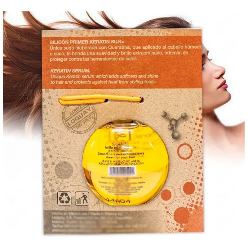 Loquay Primer Keratin Silk Silicón Con Queratina