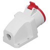 Industrial Connector Socket 32A 3P+N+E IP44 Waterproof Dustproof Surface Mounted