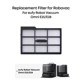 eufy Replacement Filter for RoboVac, Efficient Filtration, Durable, Effective Cleaning, Compatible with E25 and E28