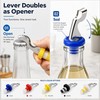 5 Pack Wine Bottle Stoppers for Glass Bottles, Soda Bottle
