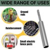 Fowecry SDS-Plus Ground Rod Driver for 5/8Inch & 3/4Inch Rods