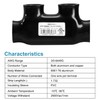 Heschen 2 Pcs Insulated Multi-Tap Connectors, 3/0-6AWG, 2 Port, Rated