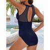 Trajes de Baño Mujer Una Pieza – Bañador Cuello Alto