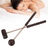 2pcs Percussion Ball Hammer Massager Chicken Wings Wood Reduce Fatigue