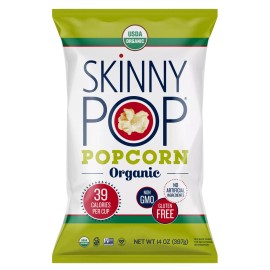 SkinnyPop Organic Original Popped Popcorn 14 oz