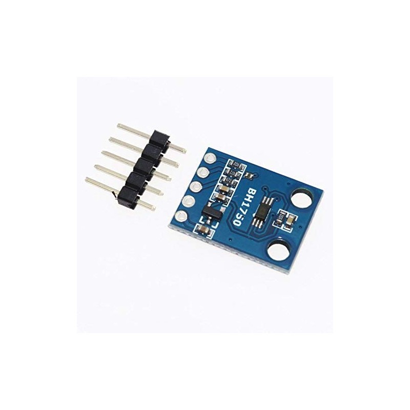 TECNOIOT 2pcs GY-302 BH1750 BH1750FVI Light Intensity Illumination Module |