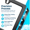 TansoSeni Anti Theft 100% Real Carbon Fiber License Plate Frames,