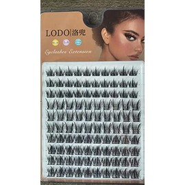 Extensiones de Pestañas Individuales Pestañas Postizas 11-13mm Blister Extensiones Pestañas Mink Mixto 100 Racimos Pestañas Postizas Individuales (100)