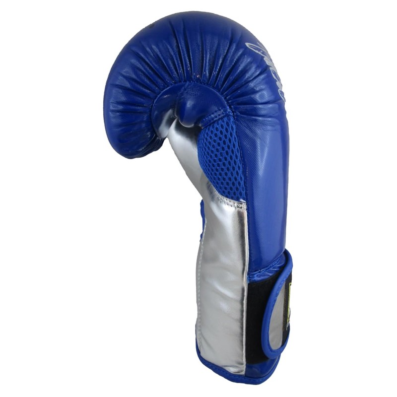 MJM IN PROFESIONAL Guante DE Box Mod. EQUIPED Azul/Plata (8