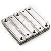 LOVIMAG Neodymium Rectangular Pot Magnets-66 lbs Pulling Force-60x13.5x5mm 10 Packs
