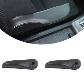 Fit for Honda Pilot 2016-2022,Honda Ridgeline 2017-2023,Honda Passport 2019-2023 Fabric Seat Armrest Handle Decor Cover,Center Console Box Armrest Pad Cushion Cover,Car Interior Accessories (Leather)