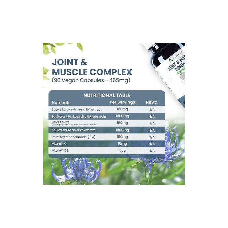 Joint & Muscle Complex | Boswellia, Devil's Claw & Pea