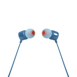 JBL TUNE 110 - In-Ear Headphone with One-Button Remote - Blue