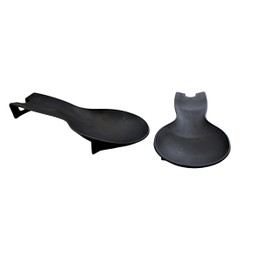 Set of 2 Kitchen Spoon Rest Nylon For Stove Top Cooking Tasting Spoons Utensils Keep Counters Clean Heat Resistant to 204 Degrees BPA Free