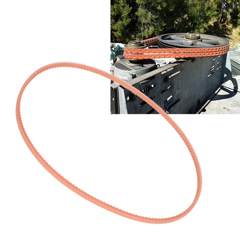 Lathe Belt 63cm Perimeter 10 Inch Lathe Drive Belt for