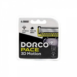 Dorco Pace 3D Motion Razor Blades 4-Pack