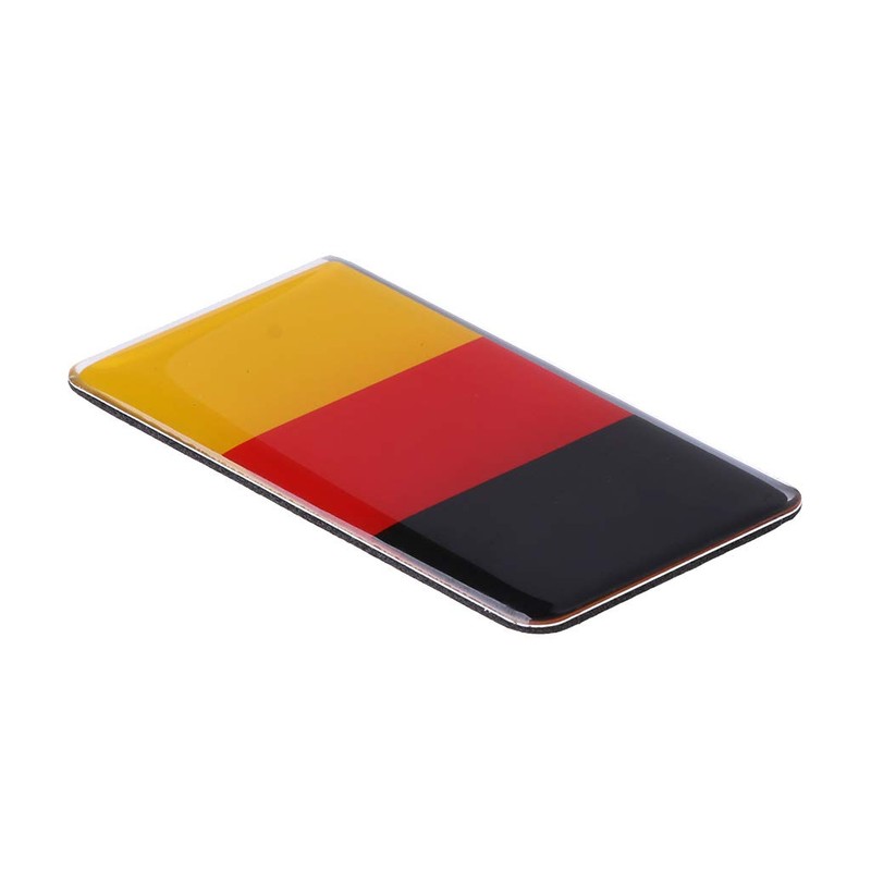 FATTERYU 1 x Germany Flag Golf Grille Sticker