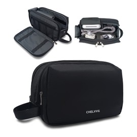 Chelvvg Portable CPAP Travel Bag Compatible with ResMed AirMini Machine and Accessories, CPAP Small Carrying Case Storage Bag for Home and Travel Use (Bag Only)