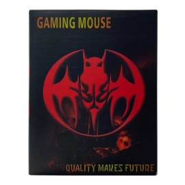 Gmaing Mouse Mouse Gamer Con Luz Alámbrico Kepos Color Negro