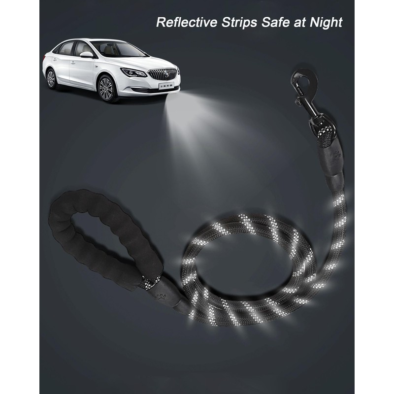 PETANK Slip Leads for Dogs 5 FT with Soft Padded