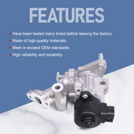 DICMIC EGR Valve & Gasket Kit for 2010-2012 Toyota Prius Replace# 04004-58137, 25620-37120