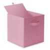 Casafield Set of 6 Collapsible Fabric Cube Storage Bins, Light