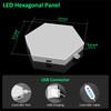 Large Hexagon Lights 8Pack LED Gaming Panel - RGB Led