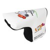 Snoopy Golfer Peanuts L Shape Pin Type Putter Cover (White)