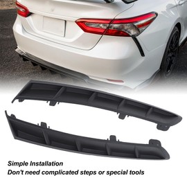 2Pcs Rear Bumper Extension Trim, Left And Right Rear Bumper Extension Trim, Extension with OE Number for 2018 to 2022