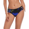 Ocean Blues - Parte inferior de bikini para mujer, Feather