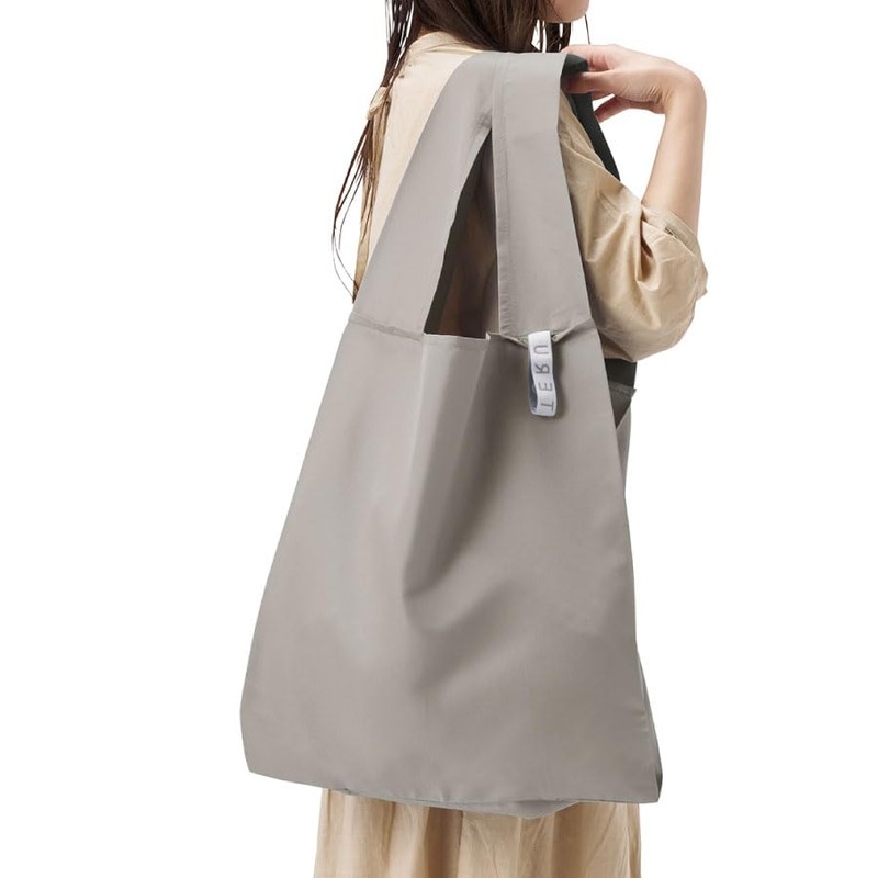 MOTTERU Mottel Kurlito Big Daily Bag (Gray) | Eco Bag,