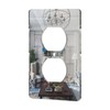 Mirror Light Switch Plates Double hole Outlet 4.72" X 2.91"
