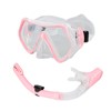 Diving Goggles Silicone Glass Plastic Ultra Clear Comfortable Adjustable Diving