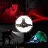 Headlamp Red and White Light, LED Headlamp 4 Modes, Waterproof